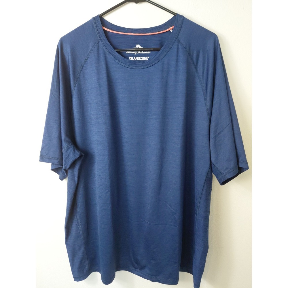 Tommy Bahama Island Zone Mens XL TG Short Sleeve T-Shirt Soft Relaxed UPF30